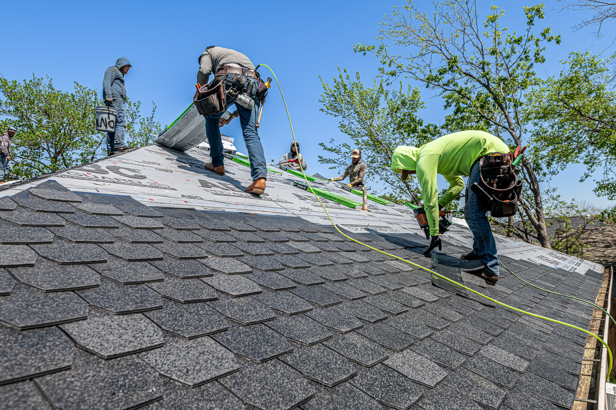 F-Wave Revia Shingle install in Texas